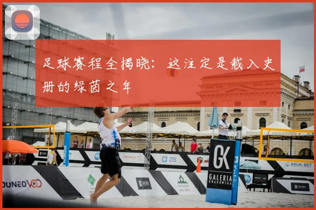 足球赛程全揭晓：这注定是载入史册的绿茵之年